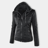 Leandra - Veste en cuir