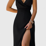 Robe V-Neck Elina Fluide