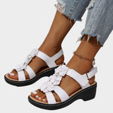 Sandales Brodées – Orthopédiques
