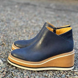 Catalina | Bottine en Cuir Élégante avec Talon Confortable