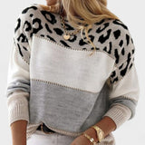 Julieta™ | Pull décontracté avec imprimé léopard