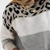 Julieta™ | Pull décontracté avec imprimé léopard