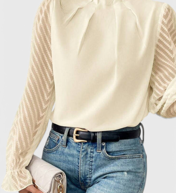 Blouse Longue à Manches Helga Nautique