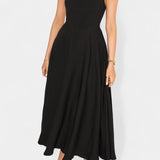 Robe Midi A-Line Sans Manches Mary