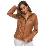 Leandra - Veste en cuir