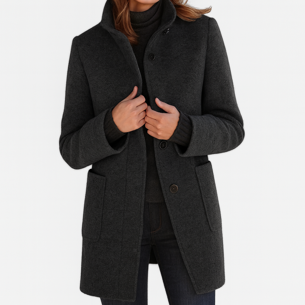 Soledad™ | Manteau élégant avec col haut