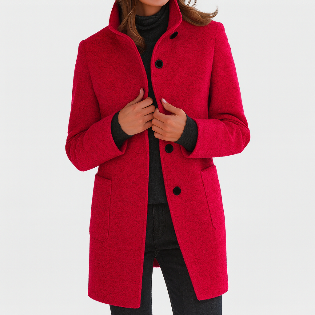 Soledad™ | Manteau élégant avec col haut