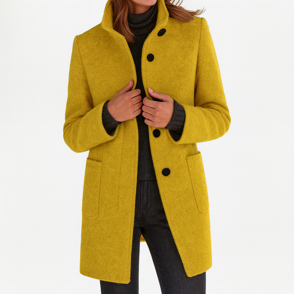 Soledad™ | Manteau élégant avec col haut