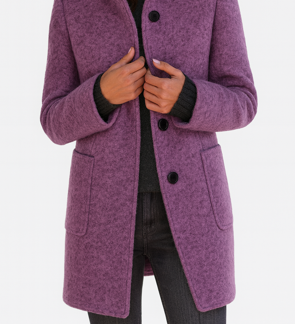 Soledad™ | Manteau élégant avec col haut