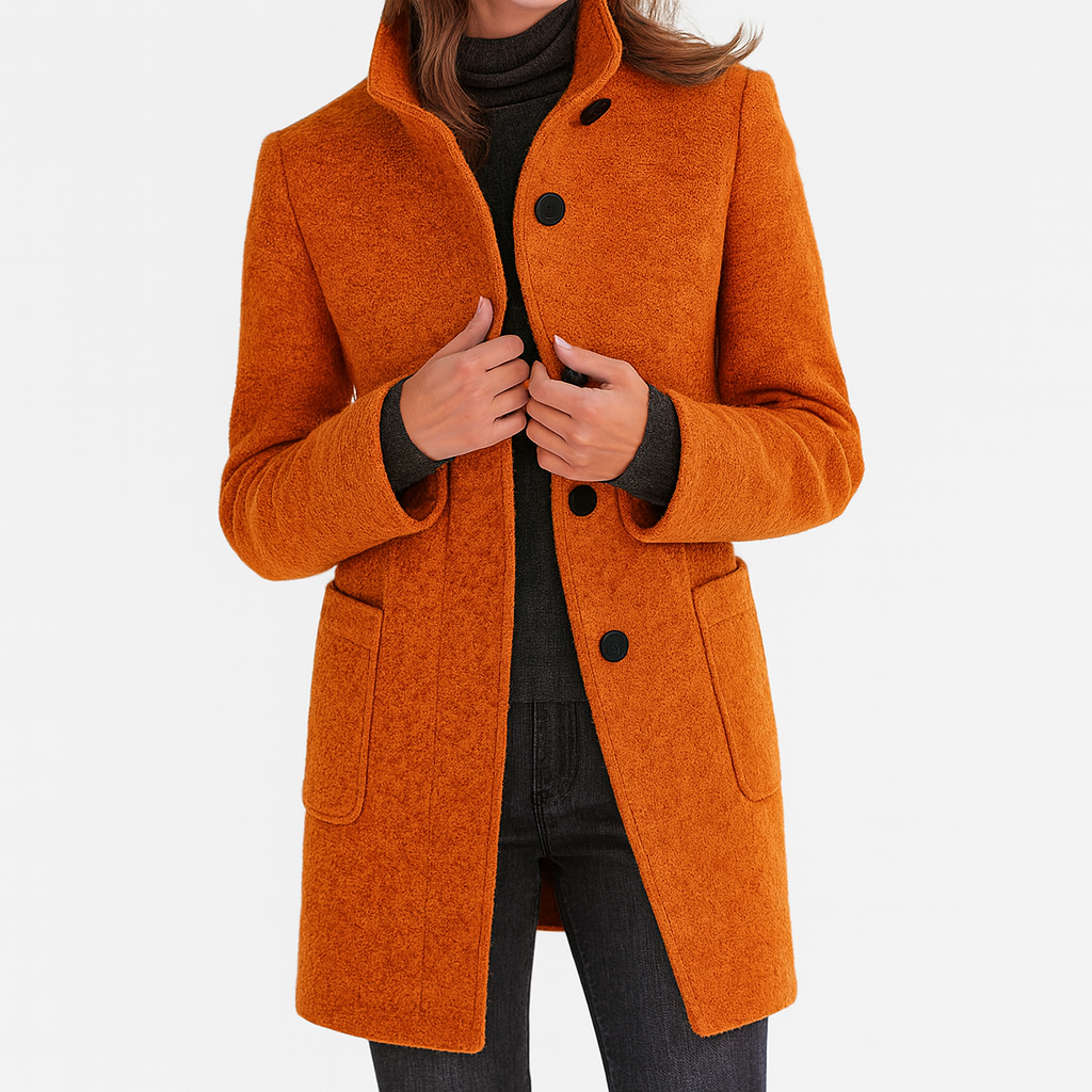 Soledad™ | Manteau élégant avec col haut