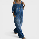 Sofía™ | Combinaison en Jean Élégante