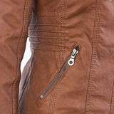 Leandra - Veste en cuir