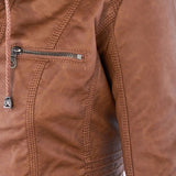 Leandra - Veste en cuir