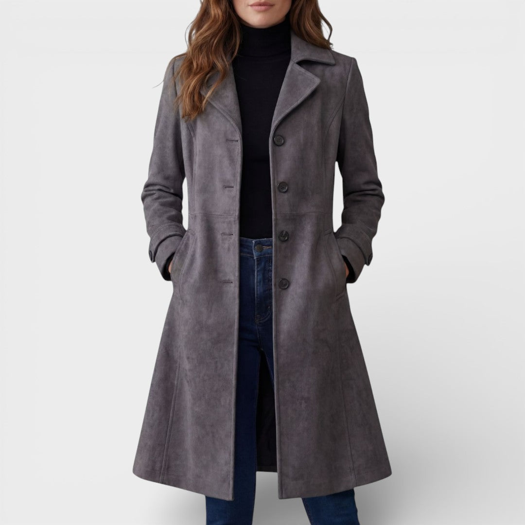 Teresa™ | Manteau Long Vintage Élégant