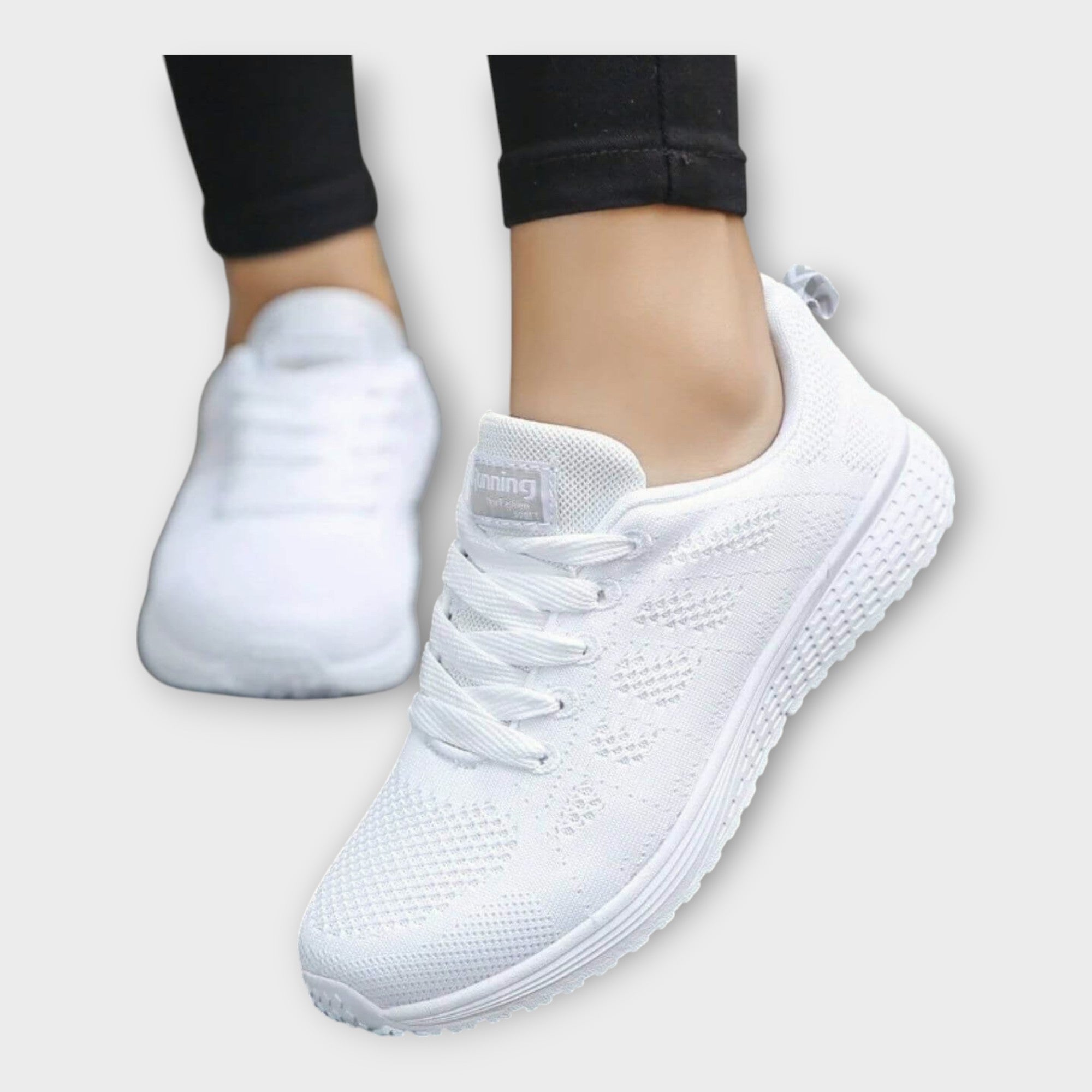 Baskets de Sport Tricotées avec Semelle Antidérapante
