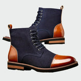 Álvaro | Bottes Oxford en Cuir Élégantes pour Hommes