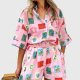 Paula | Ensemble Co-ord Rose