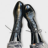 Gabriela | Bottes en Cuir Synthétique Noir