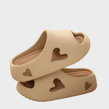 Tongs en forme de cœur