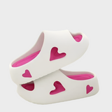 Tongs en forme de cœur