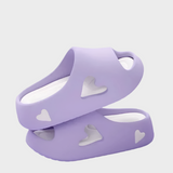 Tongs en forme de cœur