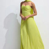 Aurelina™ | Robe Maxi Plissée Sans Bretelles