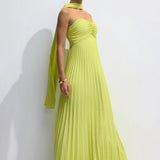 Aurelina™ | Robe Maxi Plissée Sans Bretelles