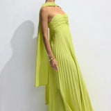 Aurelina™ | Robe Maxi Plissée Sans Bretelles