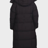 Sofía™ | Manteau Long Matelassé avec Ceinture