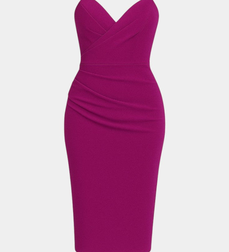 Robe Sans Bretelles et Sans Dos Iveta
