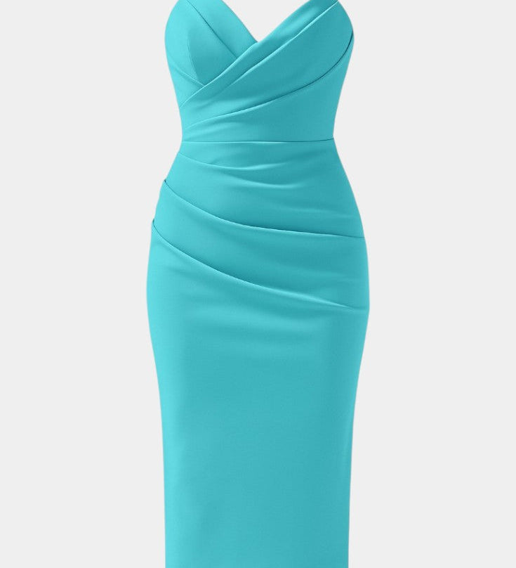 Robe Sans Bretelles et Sans Dos Iveta