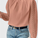Blouse Longue à Manches Helga Nautique