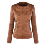Leandra - Veste en cuir