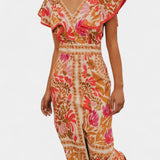 Robe Maxi Florale Vibrante Suzanne
