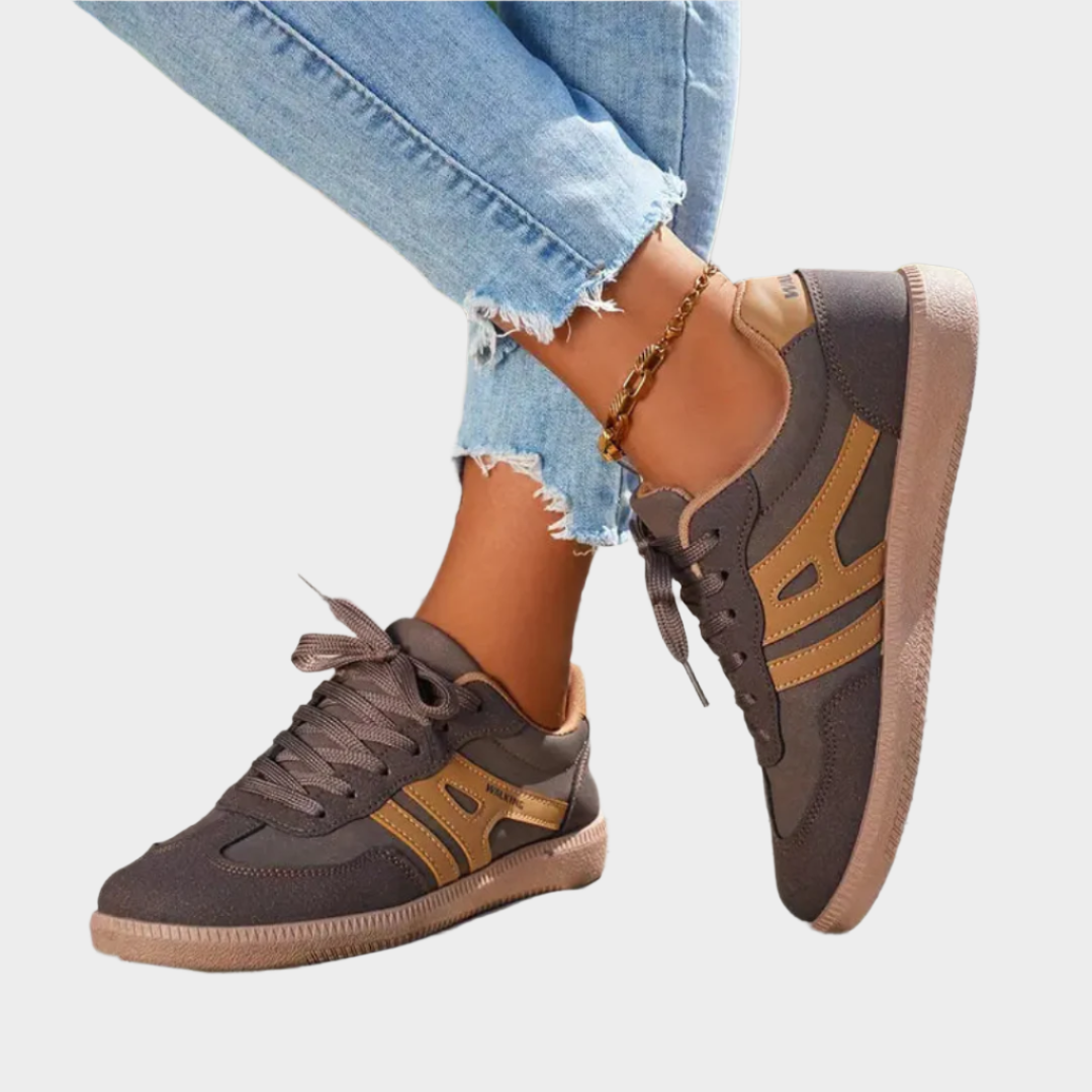 Baskets de sport avec détails rétro