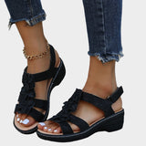 Sandales Brodées – Orthopédiques