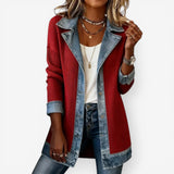 Emilia™ | Blazer en Denim Élégant