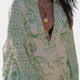 Ensemble Chemise Imprimée Amalia avec Shorts Élastiqués