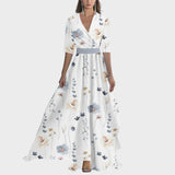 Helena™ | Robe maxi avec un magnifique imprimé floral