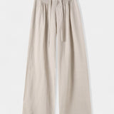 Pantalon Ilyana à taille haute et jambes larges