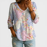 Elena™ | Blouse Florale Élégante