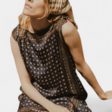 Robe Mini Lorena Montmartre avec Écharpe