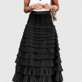 Jupe Longue en Tulle Vintage Capucine