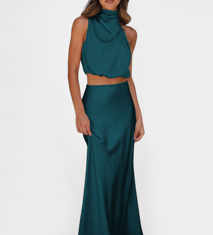 Hanna | Ensemble jupe sans doublure