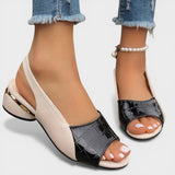 Clara™ | Sandales à Talons Bas