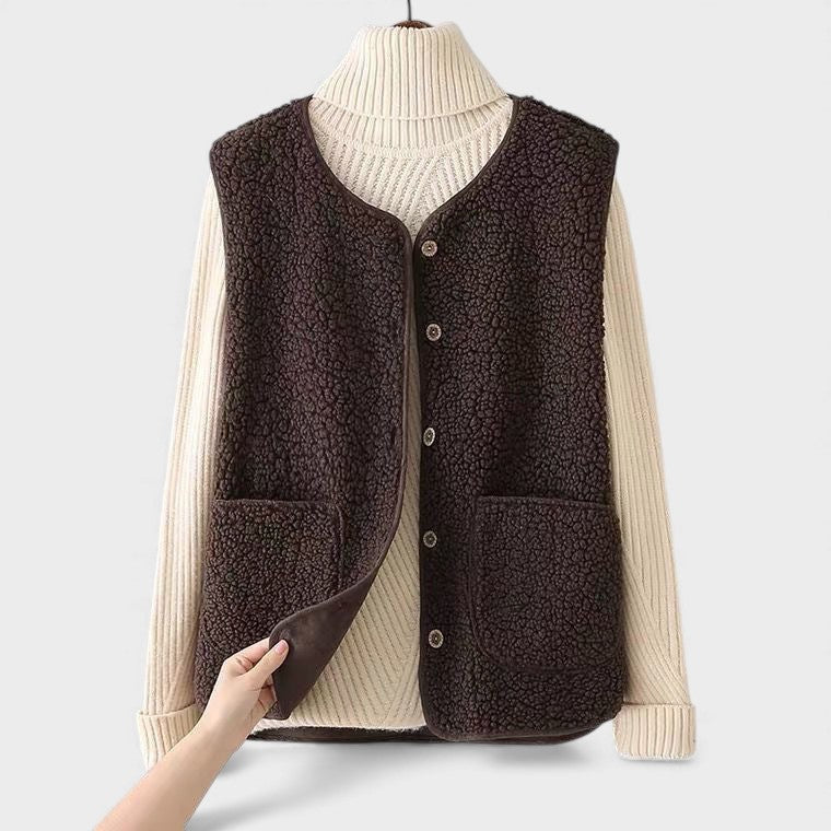 Helena™ | Gilet en Laine Douce