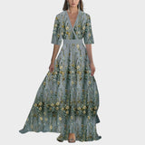 Helena™ | Robe maxi avec un magnifique imprimé floral