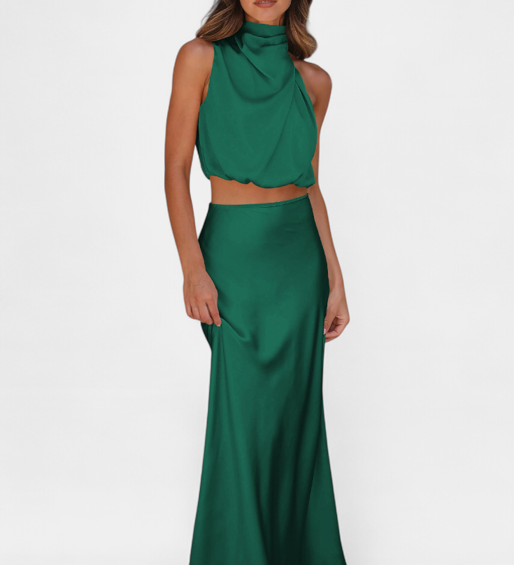 Hanna | Ensemble jupe sans doublure
