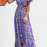 Robe Maxi Style Kinslee avec Décolleté en V