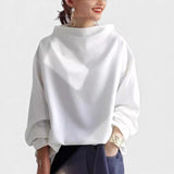 Renée™ | Pull en Tricot Doux avec Col Montant